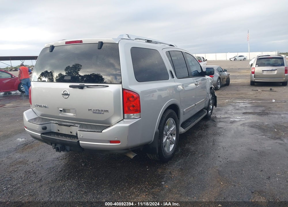 2011 NISSAN ARMADA PLATINUM VIN: 5N1BA0NF6BN606634