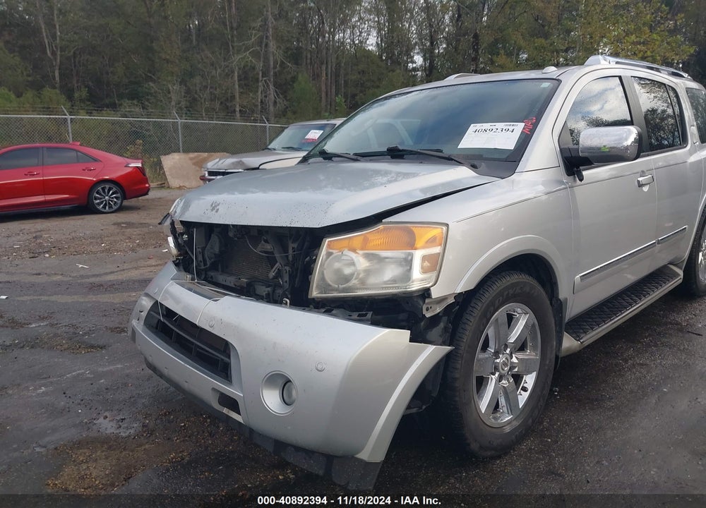 2011 NISSAN ARMADA PLATINUM VIN: 5N1BA0NF6BN606634