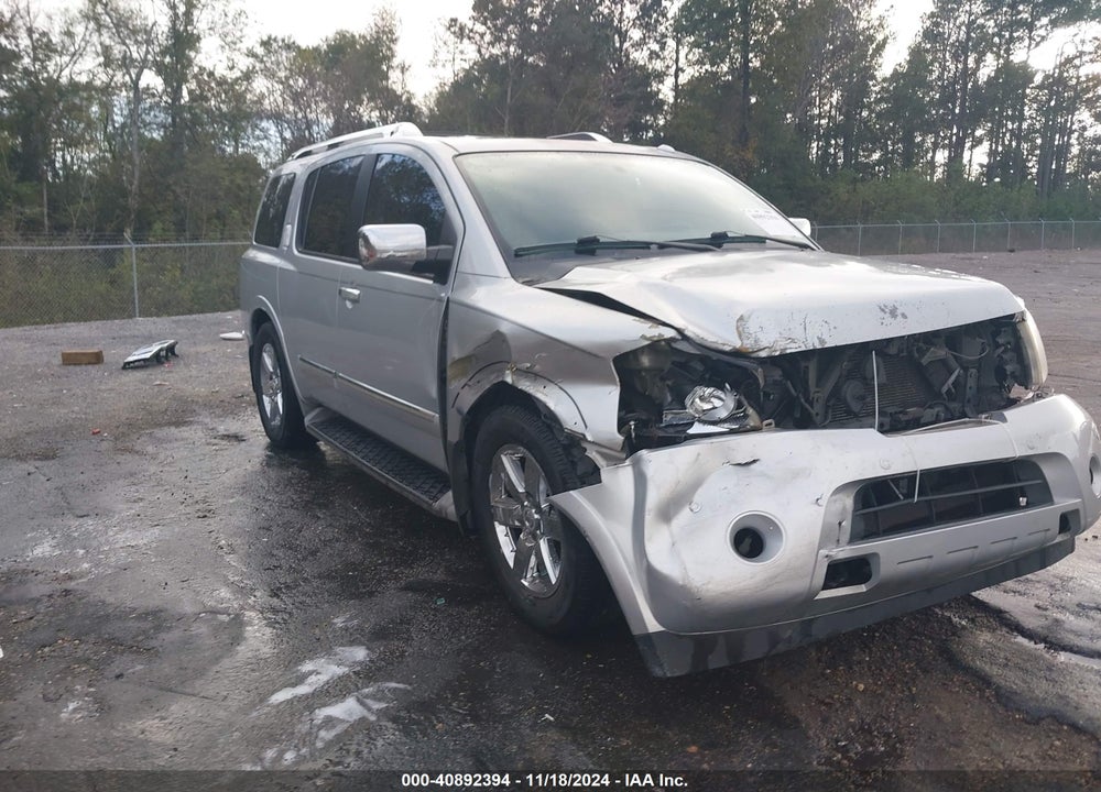 2011 NISSAN ARMADA PLATINUM VIN: 5N1BA0NF6BN606634