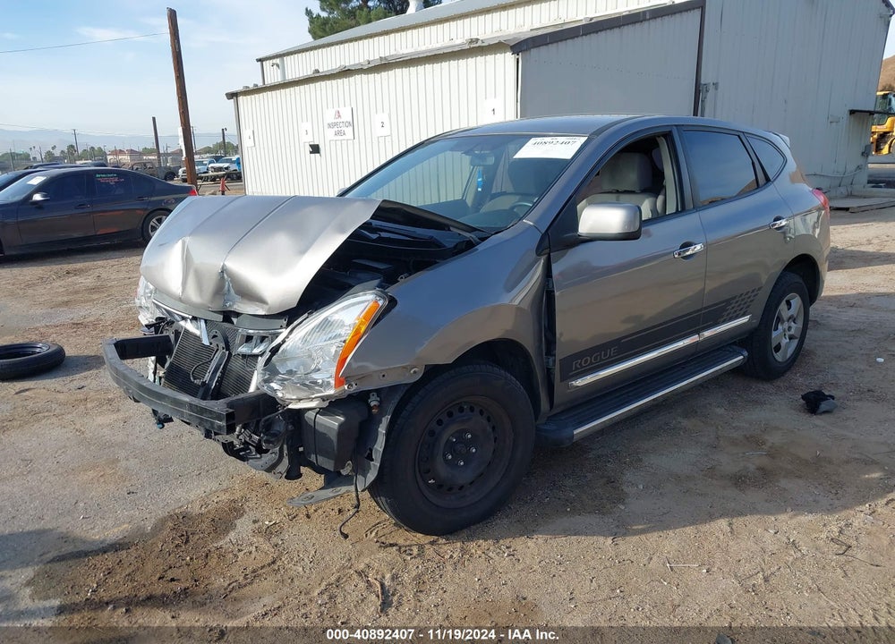 2013 NISSAN ROGUE S VIN: JN8AS5MV0DW640668