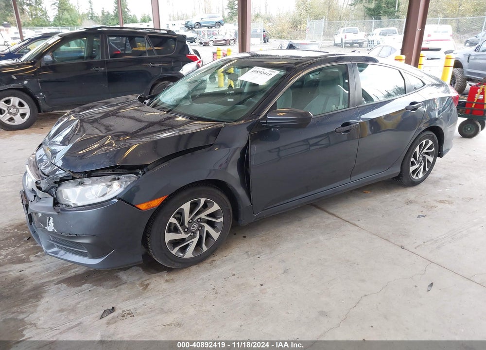 2018 HONDA CIVIC EX VIN: 2HGFC2F77JH584719