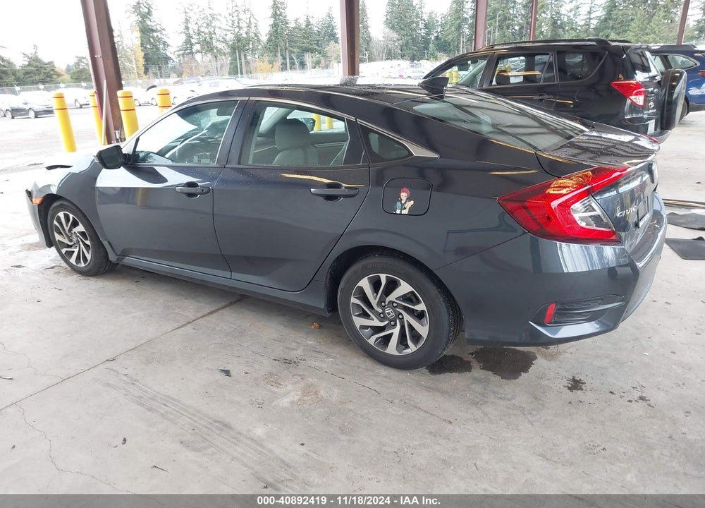 2018 HONDA CIVIC EX VIN: 2HGFC2F77JH584719
