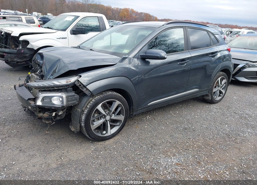 2019 HYUNDAI KONA LIMITED VIN: KM8K3CA58KU387559
