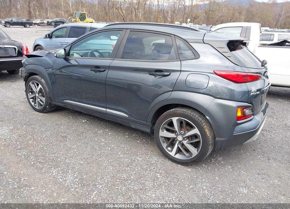 2019 HYUNDAI KONA LIMITED VIN: KM8K3CA58KU387559