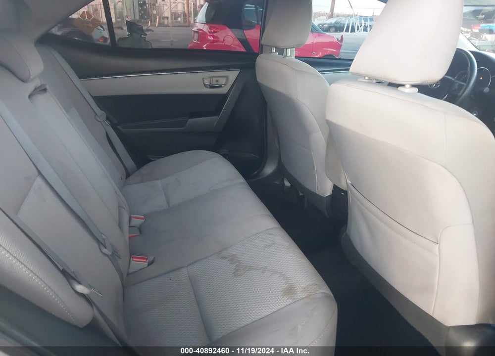 2016 TOYOTA COROLLA LE VIN: 2T1BURHEXGC605967