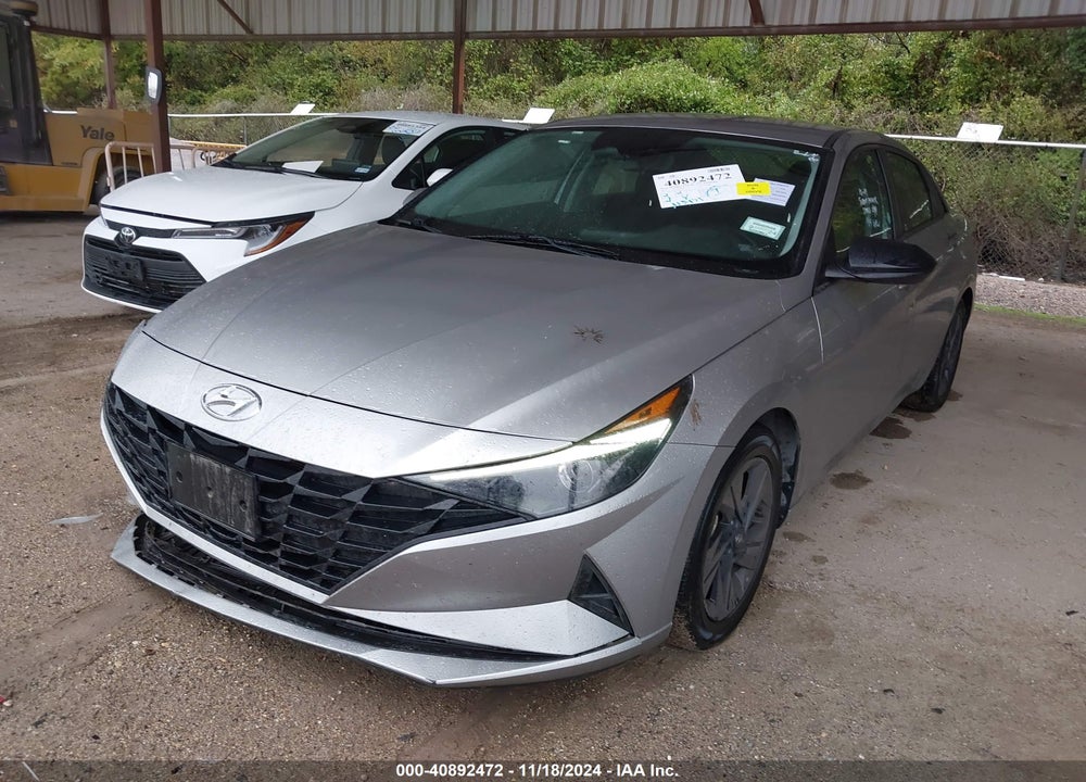 2021 HYUNDAI ELANTRA SEL VIN: 5NPLM4AG4MH045312