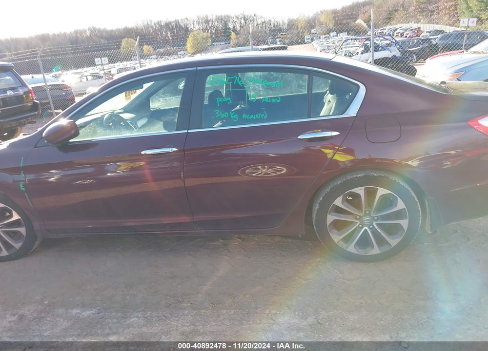 2015 HONDA ACCORD SPORT VIN: 1HGCR2F57FA045474