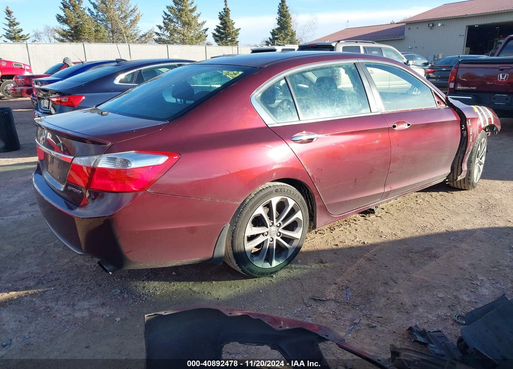2015 HONDA ACCORD SPORT VIN: 1HGCR2F57FA045474
