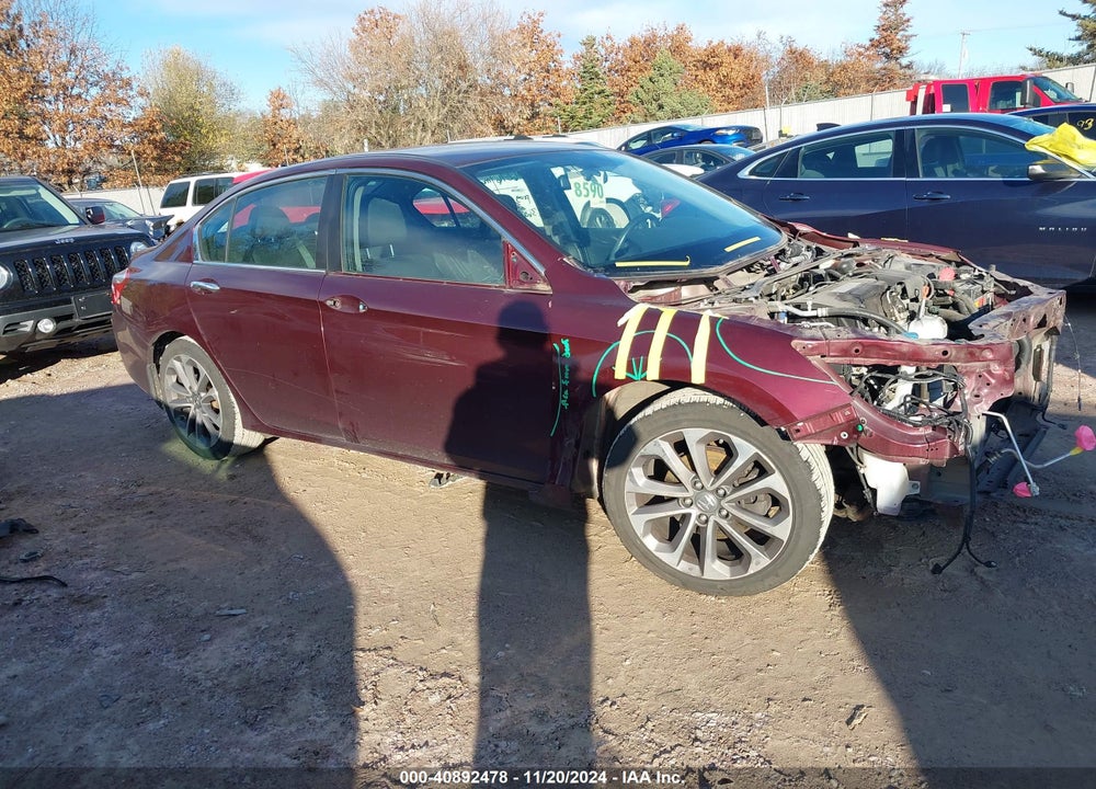 2015 HONDA ACCORD SPORT VIN: 1HGCR2F57FA045474