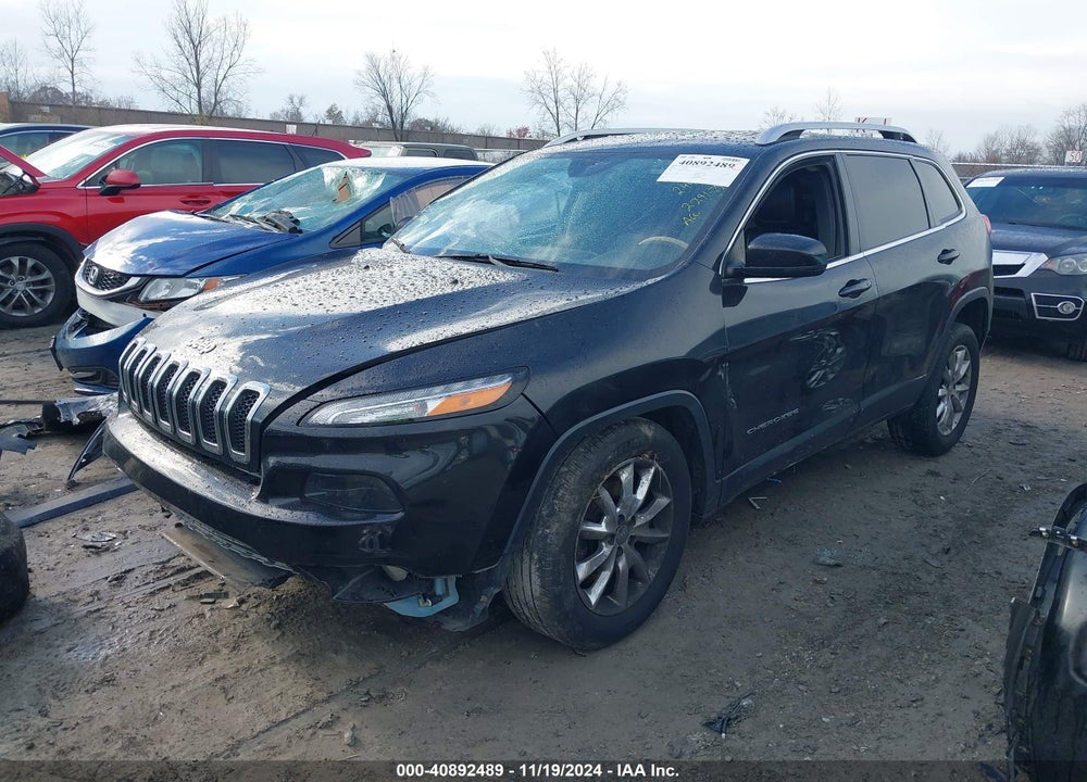 2016 JEEP CHEROKEE LIMITED VIN: 1C4PJLDB2GW229179