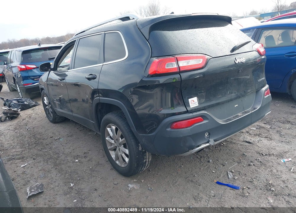 2016 JEEP CHEROKEE LIMITED VIN: 1C4PJLDB2GW229179