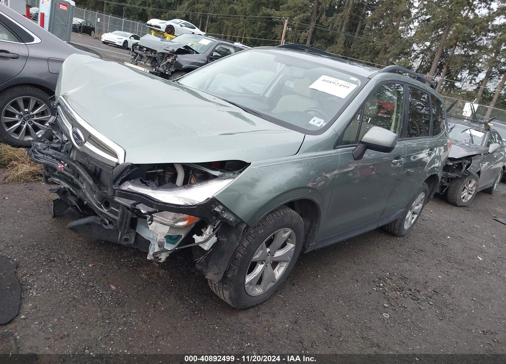 2014 SUBARU FORESTER 2.5I PREMIUM VIN: JF2SJAEC6EH466654