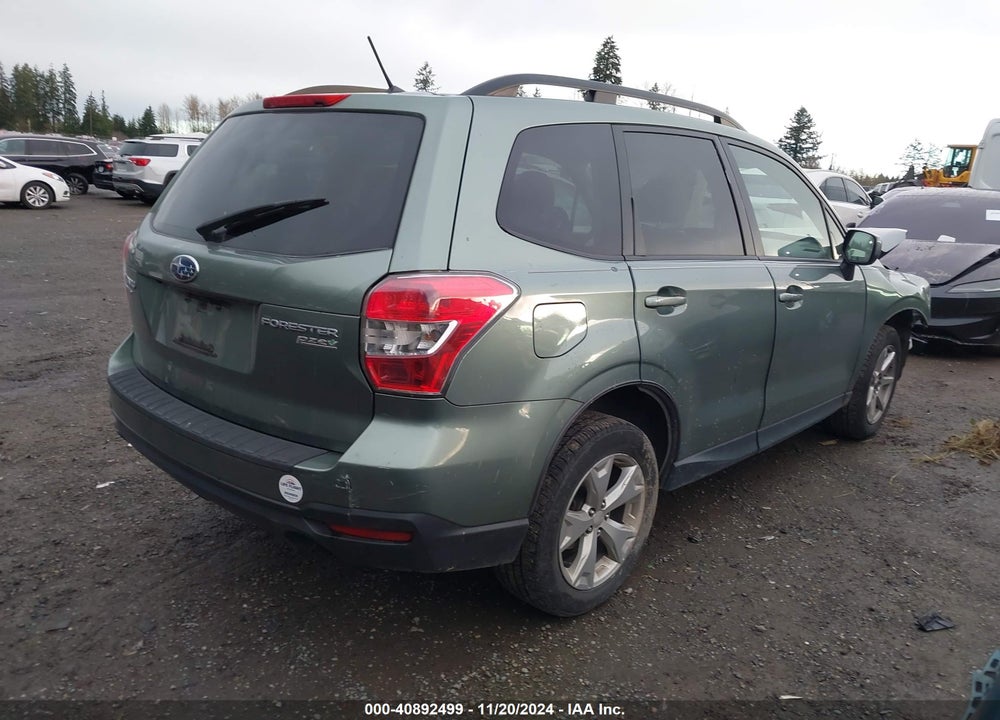 2014 SUBARU FORESTER 2.5I PREMIUM VIN: JF2SJAEC6EH466654