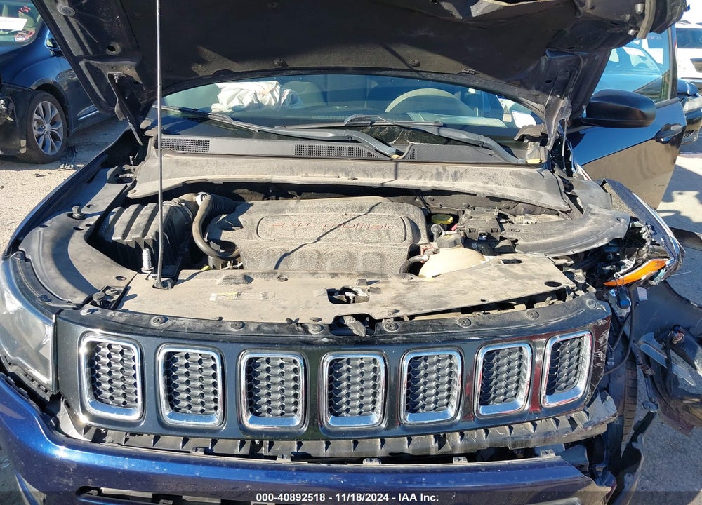 2018 JEEP COMPASS SPORT FWD VIN: 3C4NJCAB0JT286487