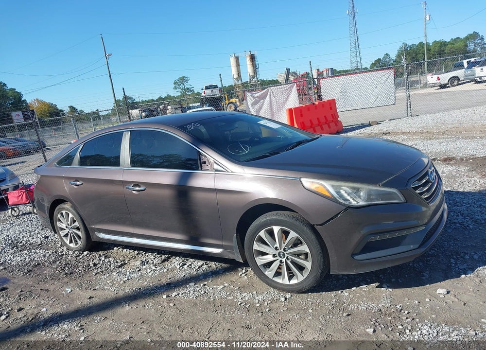2015 HYUNDAI SONATA SPORT VIN: 5NPE34AF7FH186901