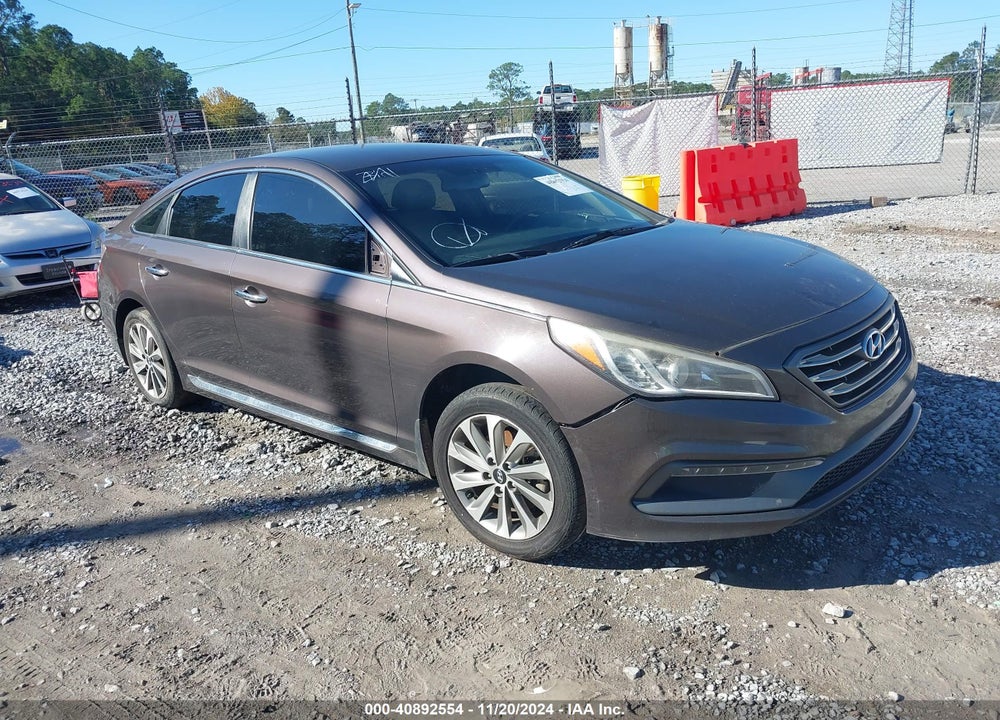 2015 HYUNDAI SONATA SPORT VIN: 5NPE34AF7FH186901
