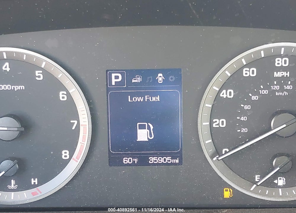 2016 HYUNDAI SONATA SE VIN: 5NPE24AFXGH322975