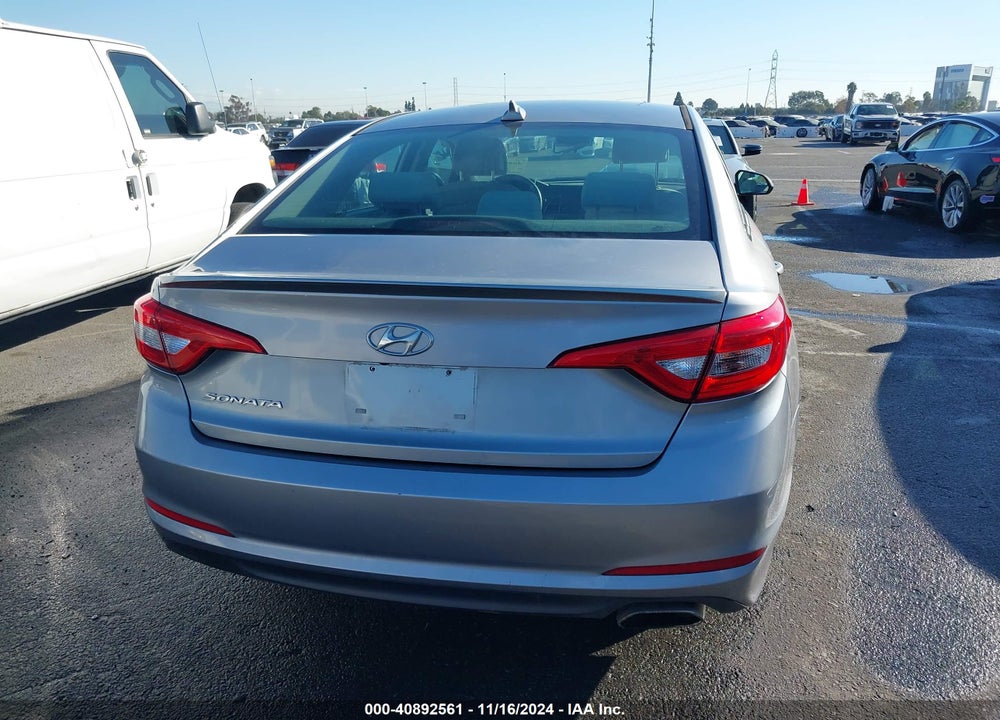 2016 HYUNDAI SONATA SE VIN: 5NPE24AFXGH322975