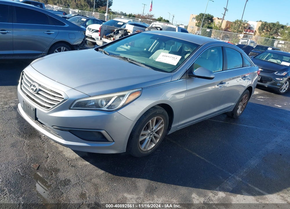 2016 HYUNDAI SONATA SE VIN: 5NPE24AFXGH322975