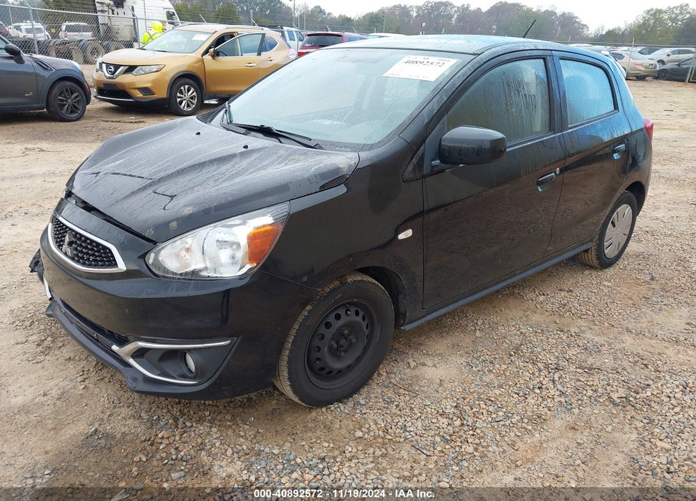 2019 MITSUBISHI MIRAGE VIN: ML32A3HJ7KH013016