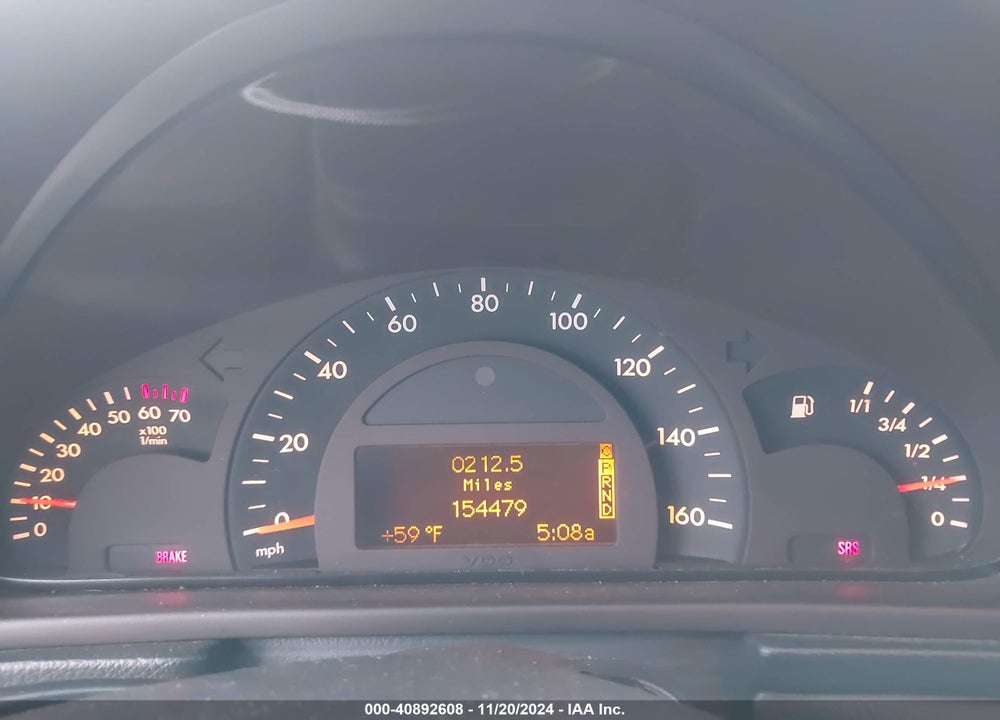 2004 MERCEDES-BENZ C 230 KOMPRESSOR SPORT/SPORT VIN: WDBRF40J04A624921