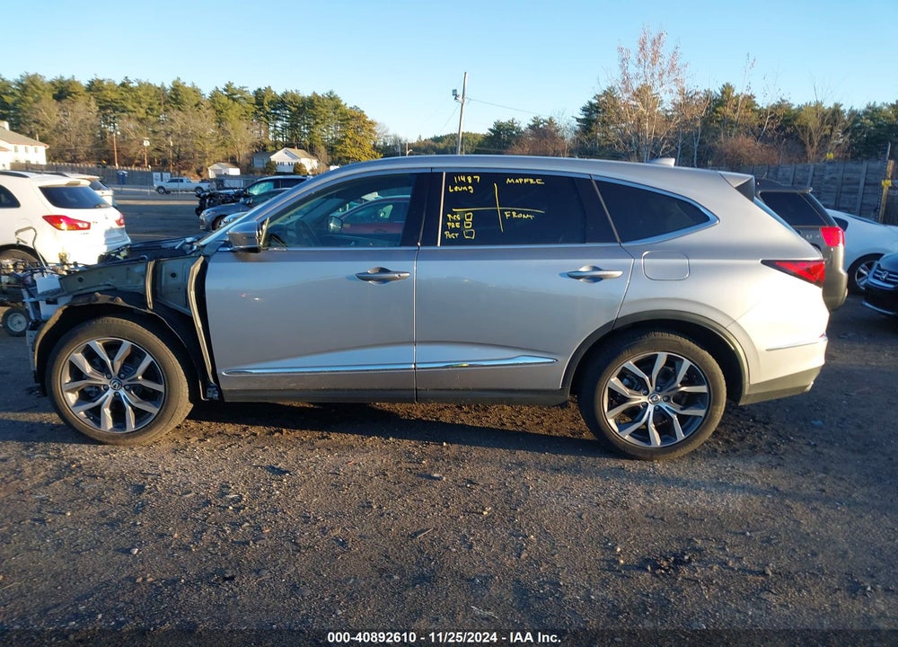 2023 ACURA MDX TECHNOLOGY PACKAGE VIN: 5J8YE1H4XPL015424