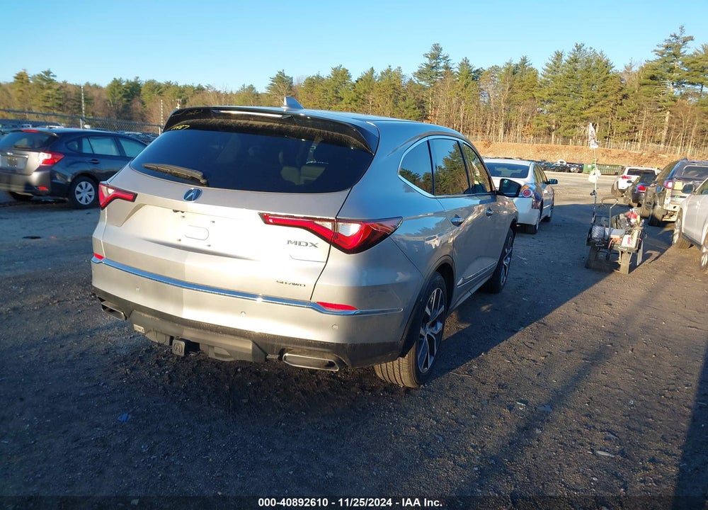 2023 ACURA MDX TECHNOLOGY PACKAGE VIN: 5J8YE1H4XPL015424