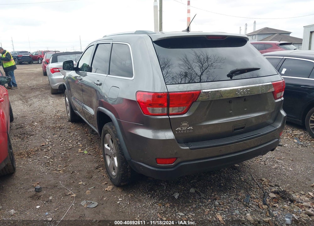 2012 JEEP GRAND CHEROKEE LAREDO VIN: 1C4RJFAG8CC179362
