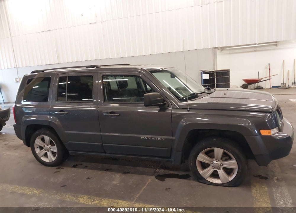 2017 JEEP PATRIOT LATITUDE FWD VIN: 1C4NJPFA1HD136671