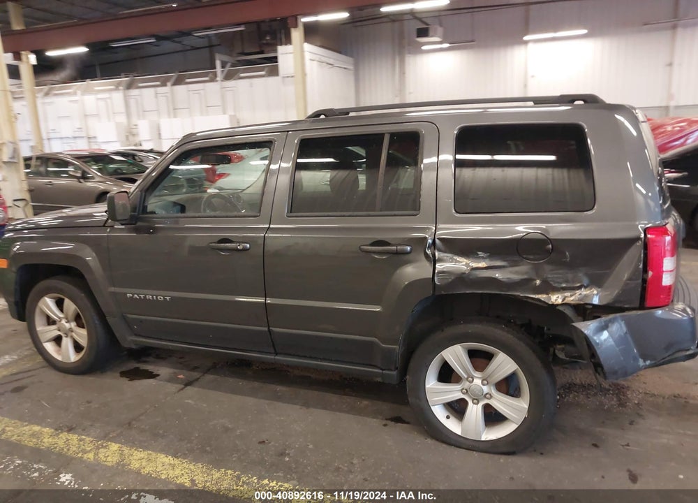 2017 JEEP PATRIOT LATITUDE FWD VIN: 1C4NJPFA1HD136671