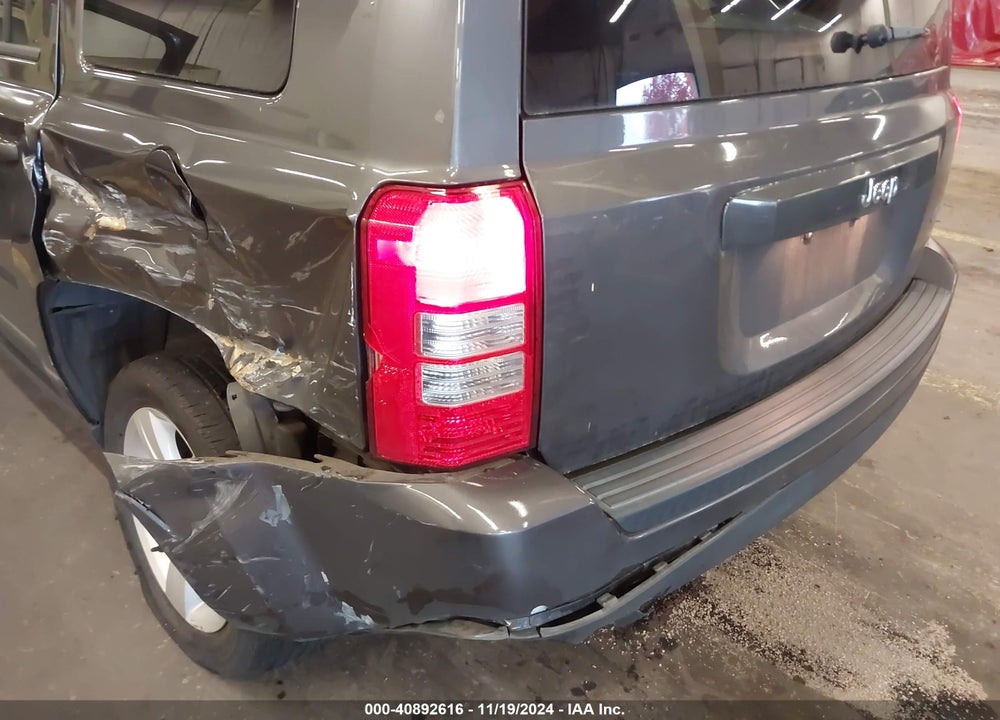 2017 JEEP PATRIOT LATITUDE FWD VIN: 1C4NJPFA1HD136671