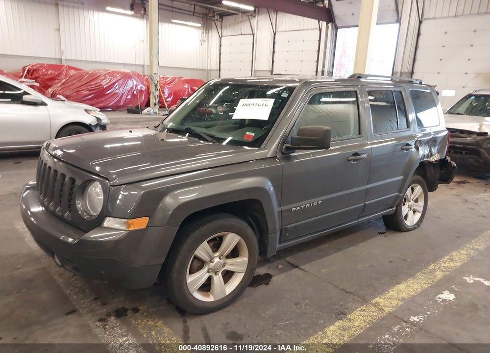 2017 JEEP PATRIOT LATITUDE FWD VIN: 1C4NJPFA1HD136671