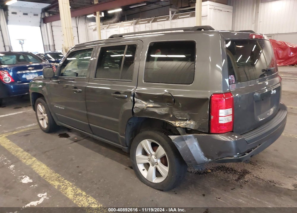 2017 JEEP PATRIOT LATITUDE FWD VIN: 1C4NJPFA1HD136671