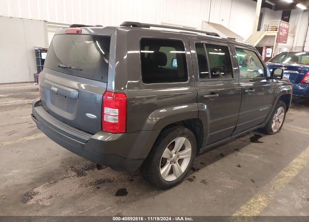 2017 JEEP PATRIOT LATITUDE FWD VIN: 1C4NJPFA1HD136671