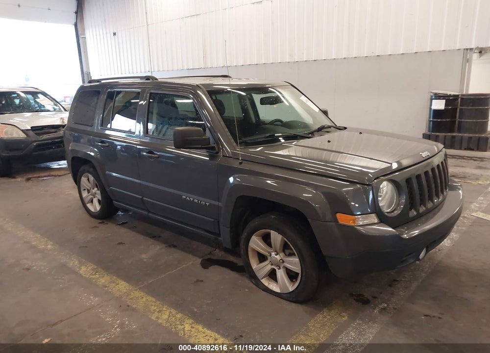 2017 JEEP PATRIOT LATITUDE FWD VIN: 1C4NJPFA1HD136671