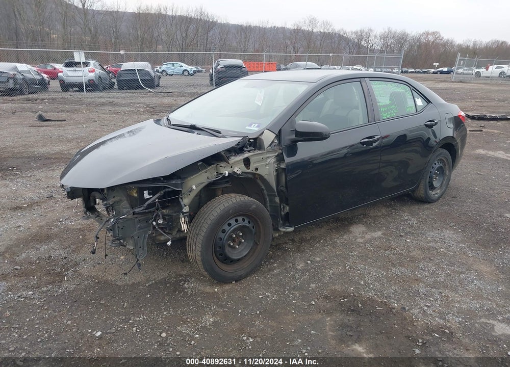 2015 TOYOTA COROLLA LE VIN: 2T1BURHE6FC456391