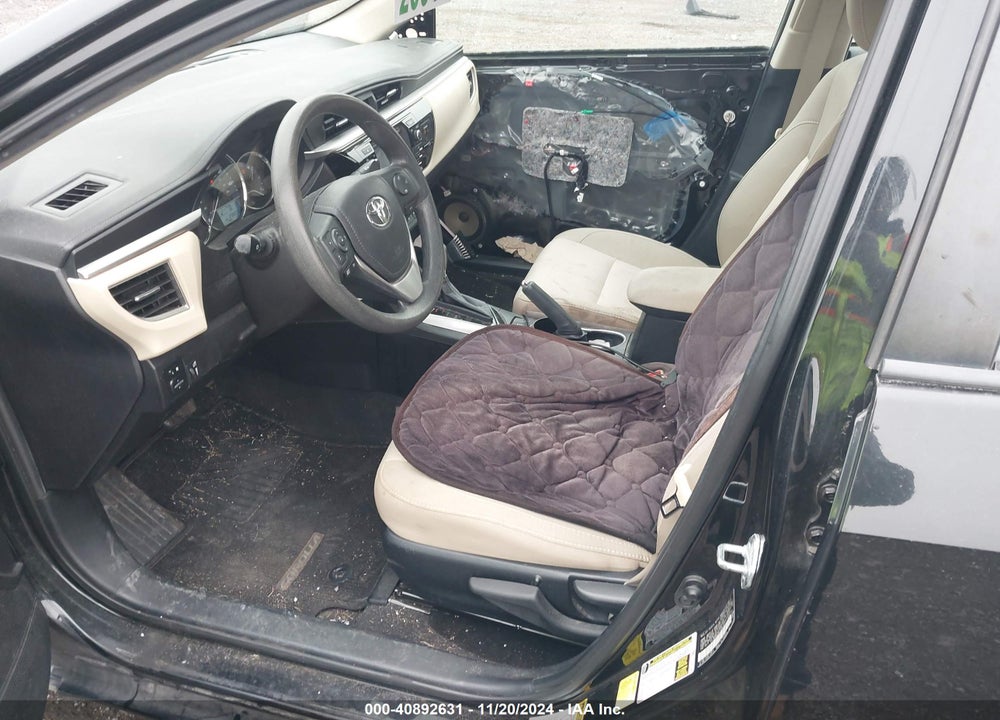 2015 TOYOTA COROLLA LE VIN: 2T1BURHE6FC456391