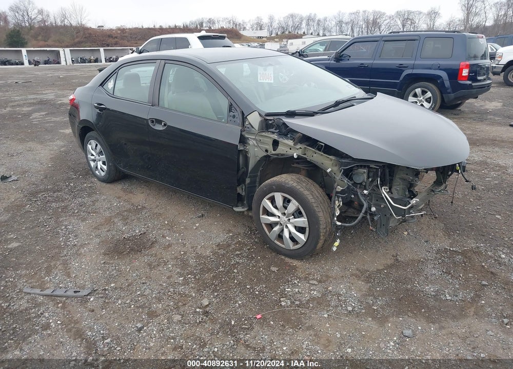 2015 TOYOTA COROLLA LE VIN: 2T1BURHE6FC456391