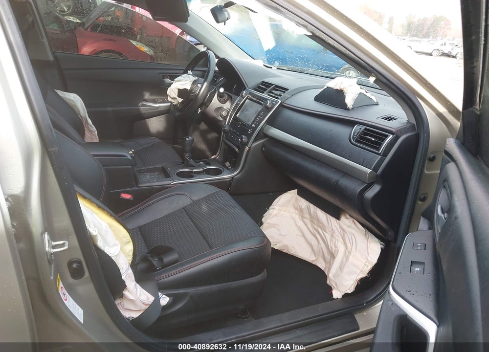 2015 TOYOTA CAMRY SE VIN: 4T1BF1FK0FU002253