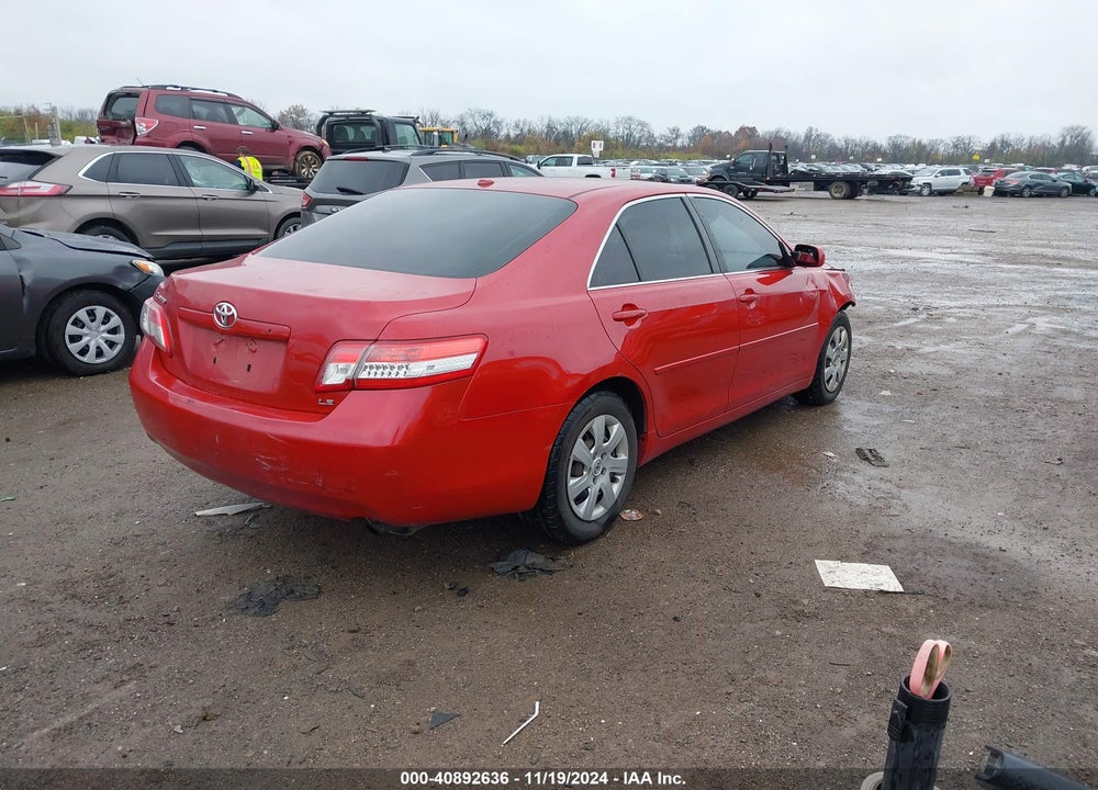2010 TOYOTA CAMRY LE VIN: 4T1BF3EK7AU540311