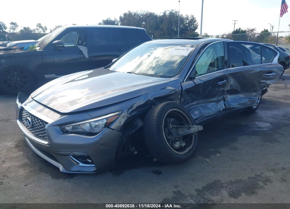 2018 INFINITI Q50 3.0T LUXE VIN: JN1EV7AP3JM362607
