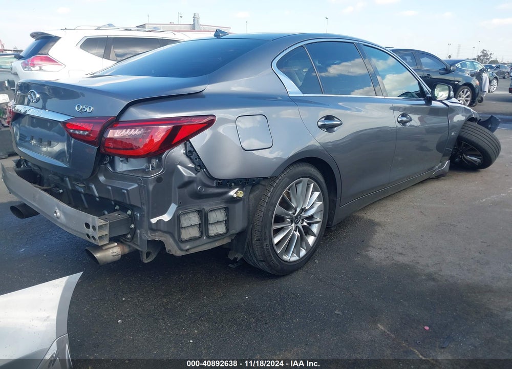 2018 INFINITI Q50 3.0T LUXE VIN: JN1EV7AP3JM362607