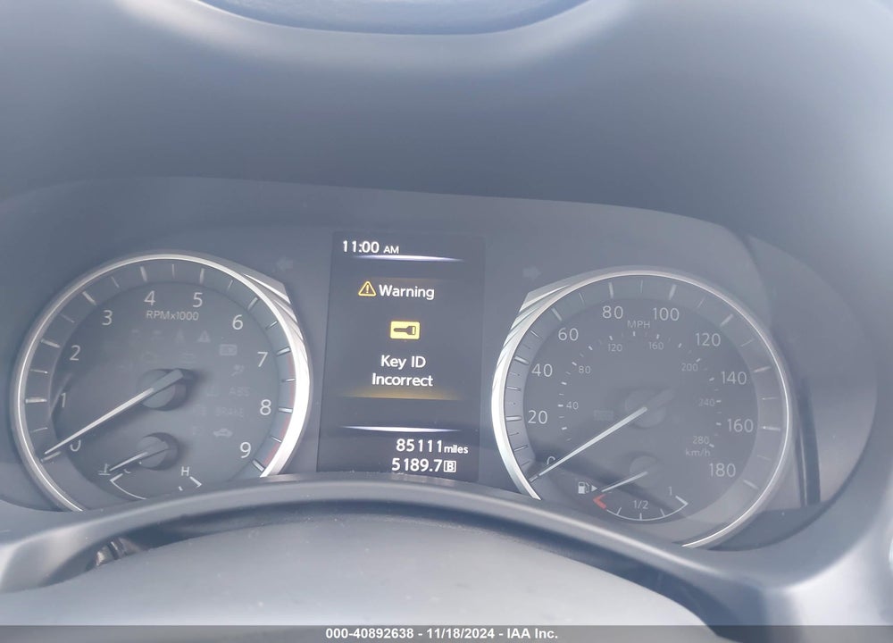2018 INFINITI Q50 3.0T LUXE VIN: JN1EV7AP3JM362607