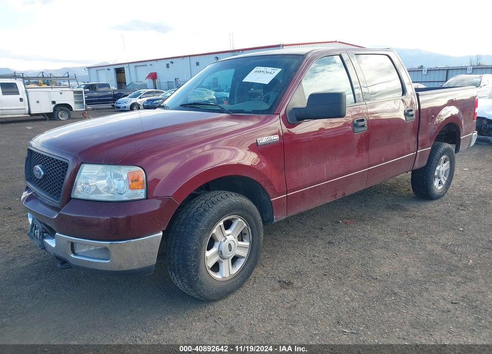 2004 FORD F-150 FX4/LARIAT/XLT VIN: 1FTPW14554KD26279