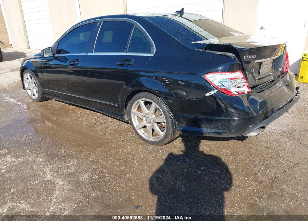 2014 MERCEDES-BENZ C 300 VIN: WDDGF8AB6EA923473