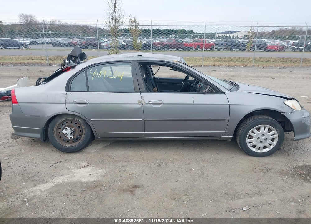 2004 HONDA CIVIC LX VIN: 1HGES165X4L021968