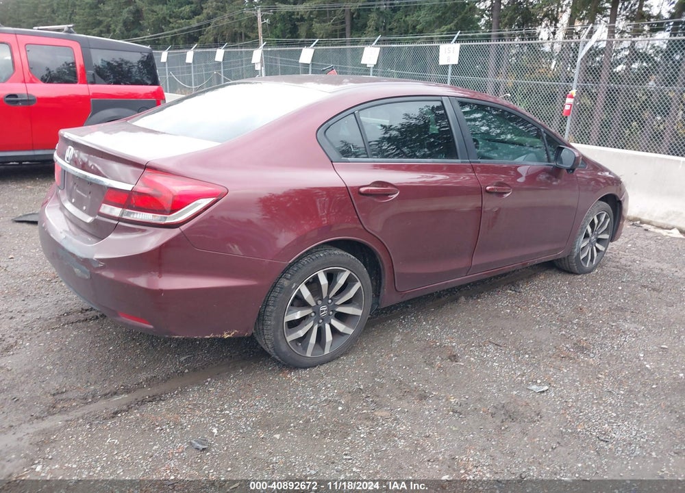 2014 HONDA CIVIC EX-L VIN: 19XFB2F99EE266461