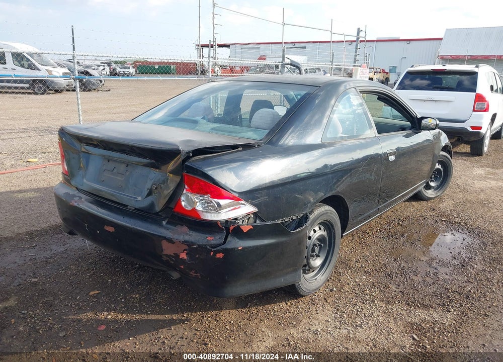 2004 HONDA CIVIC LX VIN: 1HGEM22594L028934