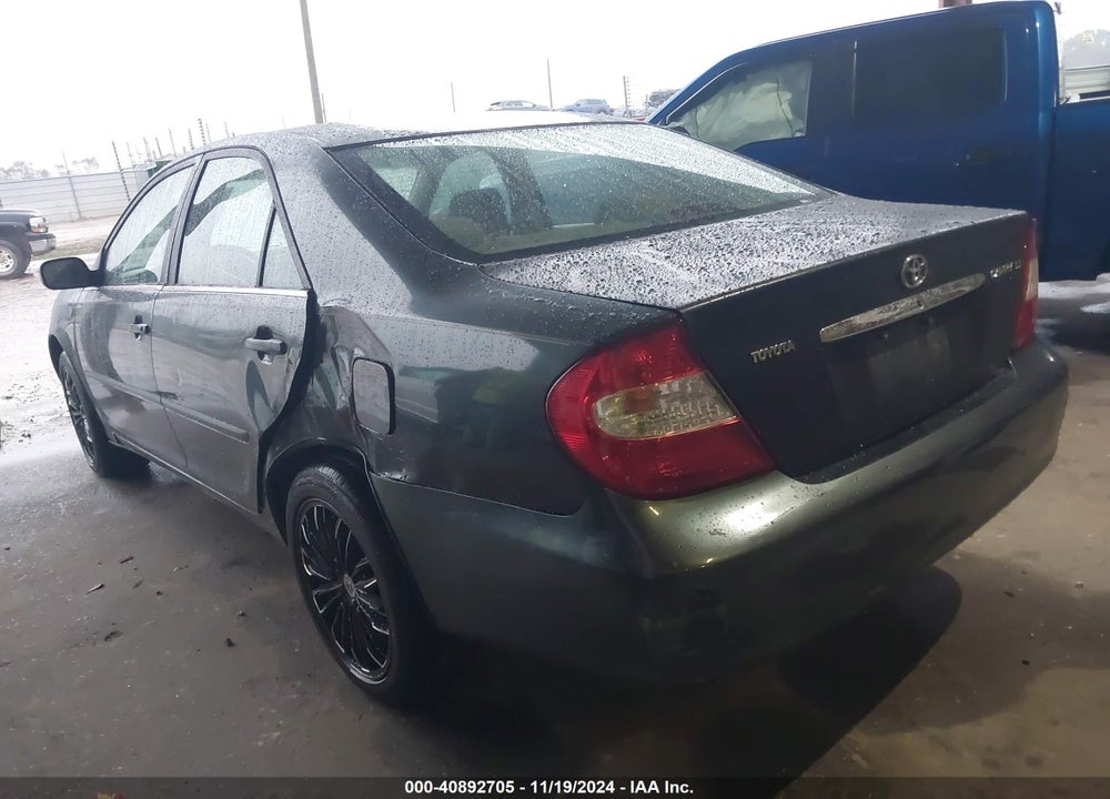 2003 TOYOTA CAMRY LE VIN: 4T1BE30K03U713406