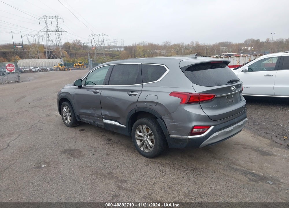 2019 HYUNDAI SANTA FE SEL VIN: 5NMS3CAD3KH003352